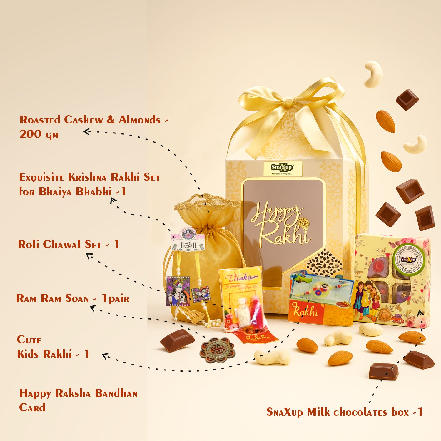 Rakhi Golden Hamper
