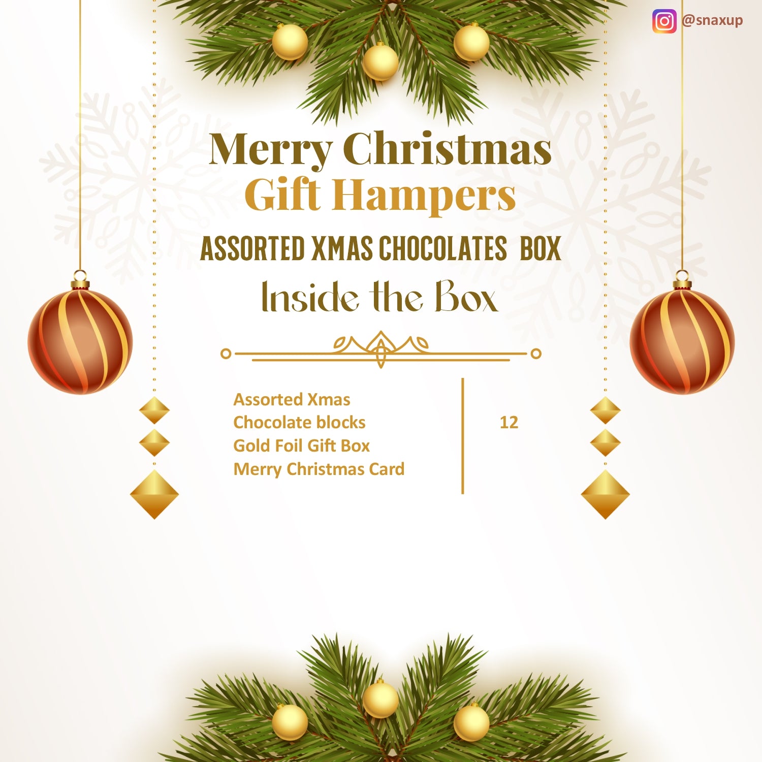 Assorted Xmas Chocolates  Box