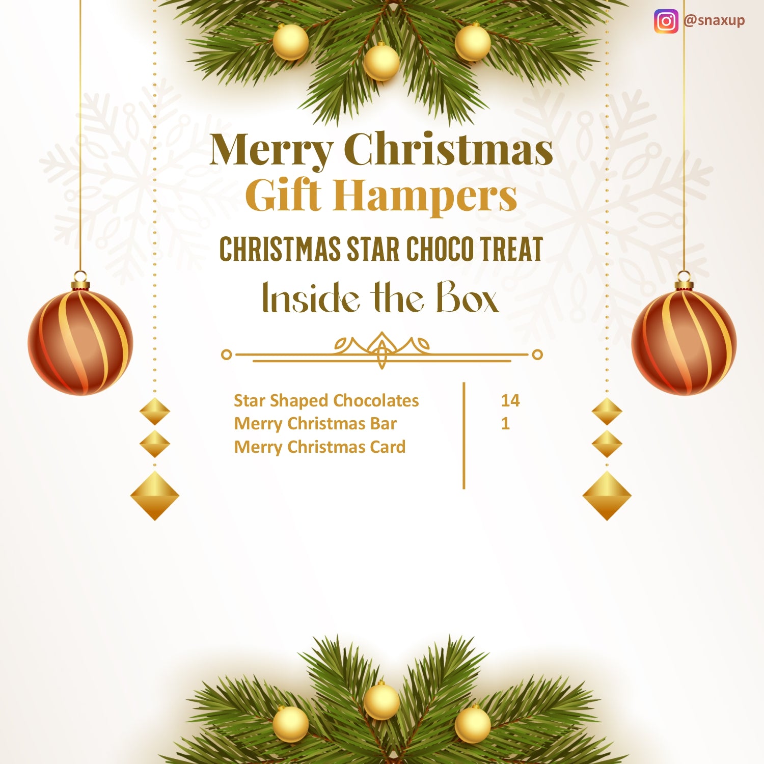 Christmas Star Choco Treat