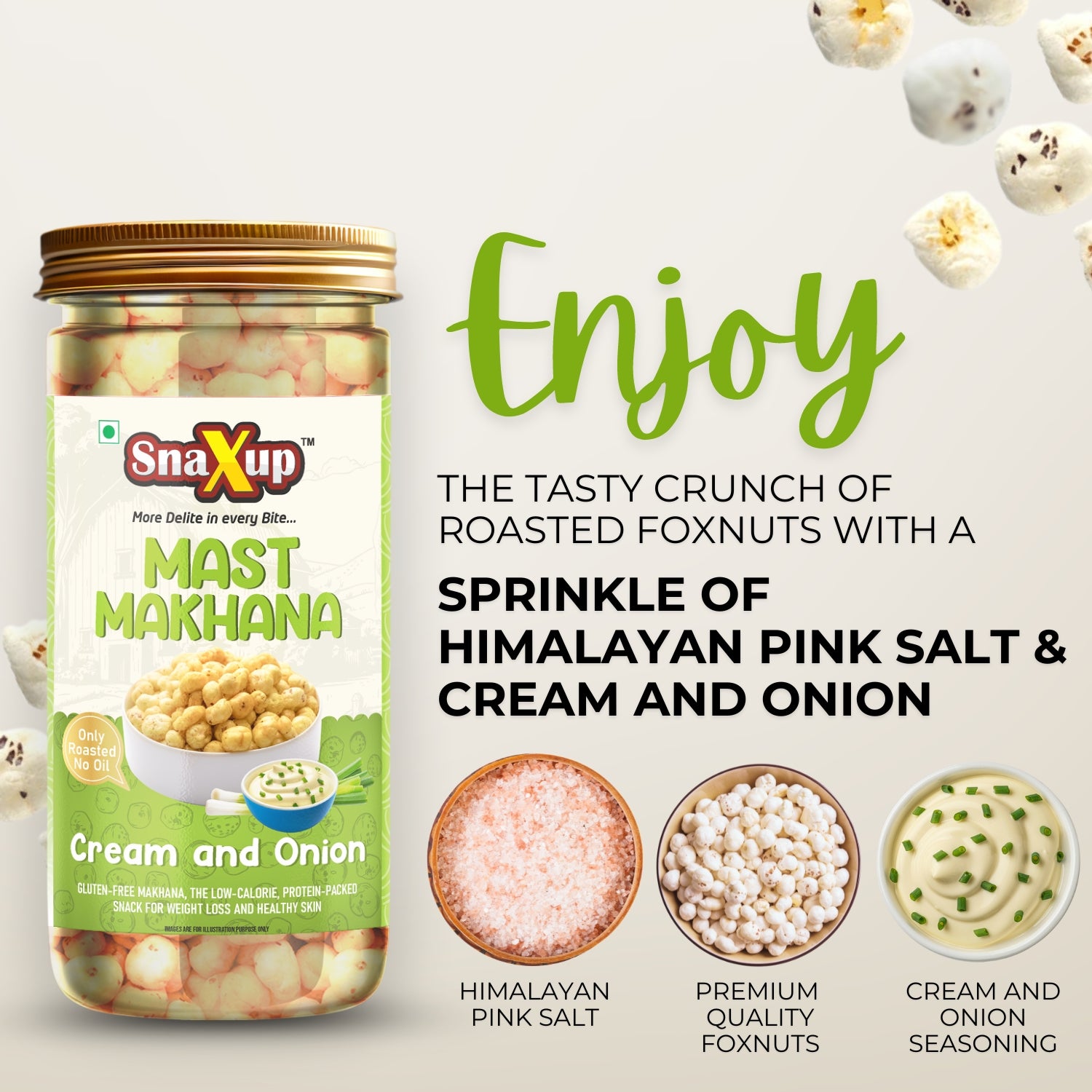 Mast Makhana Cream & Onion