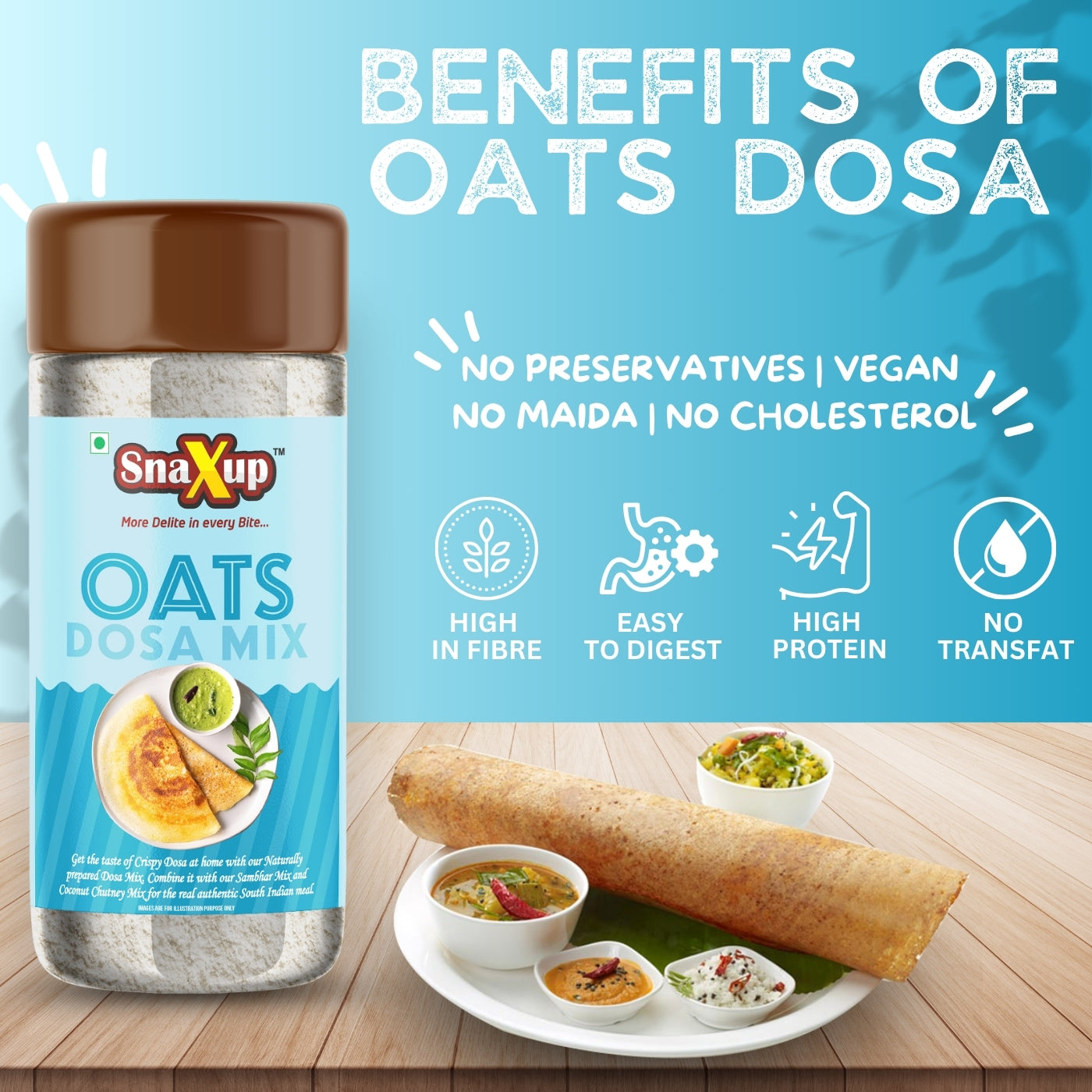 Oats Dosa Mix