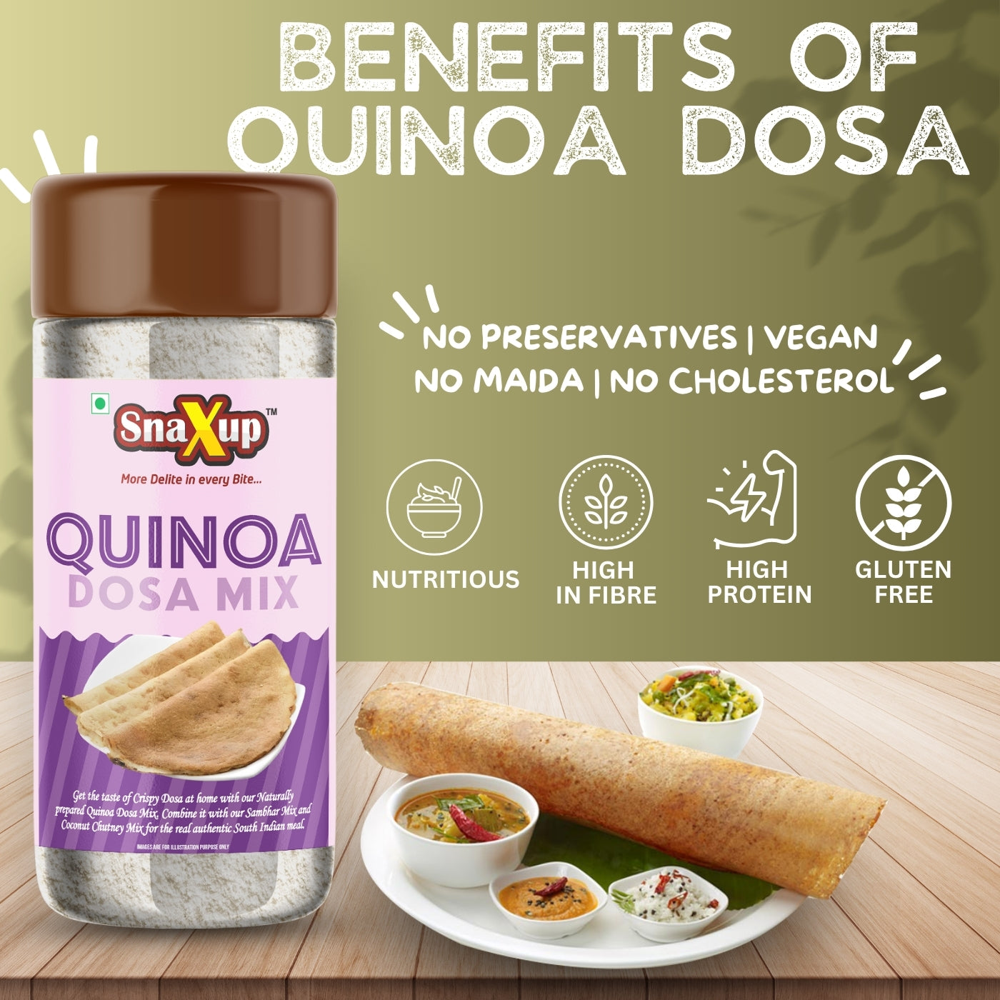 Quinoa Dosa Mix