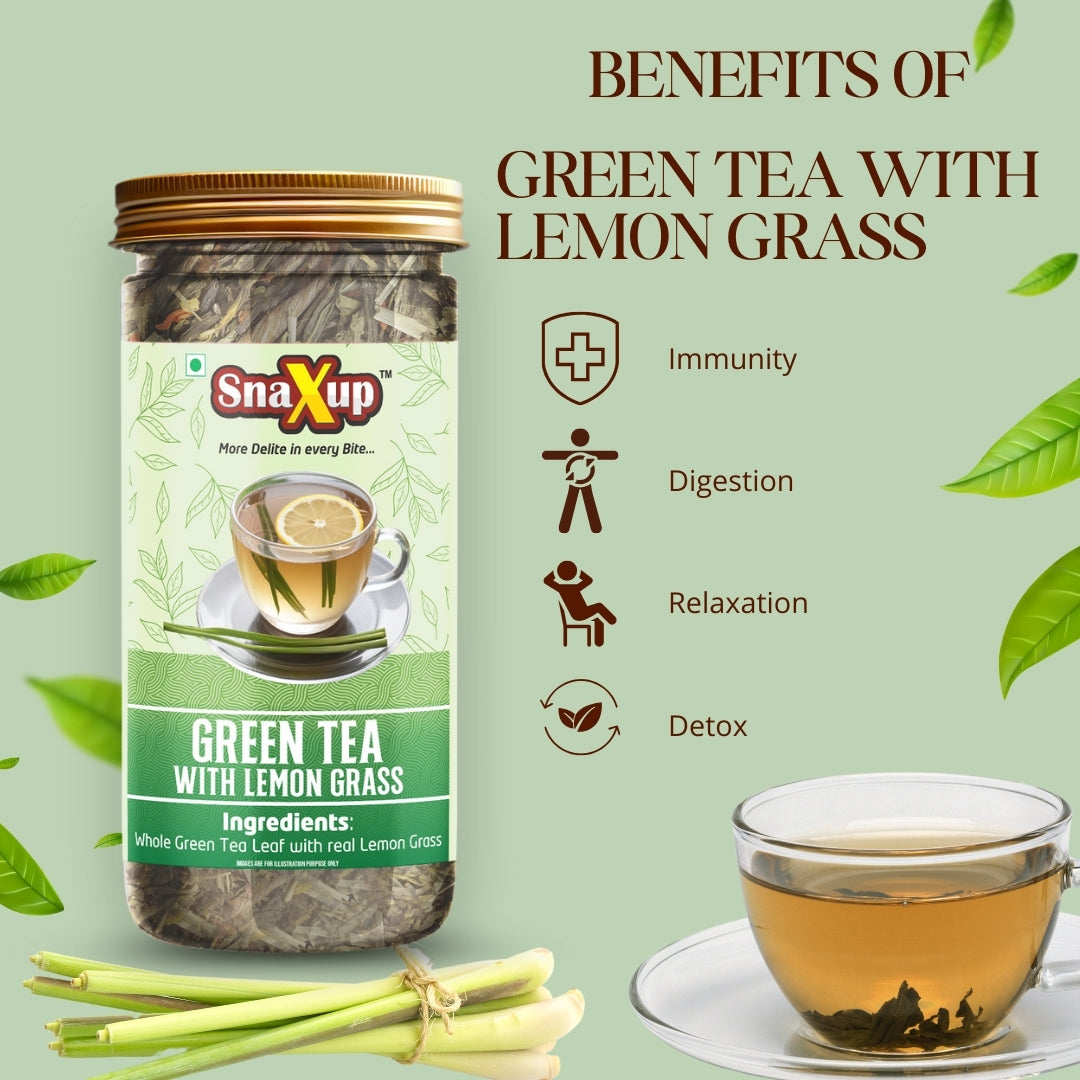 Green Tea With Lemon Grass Tea