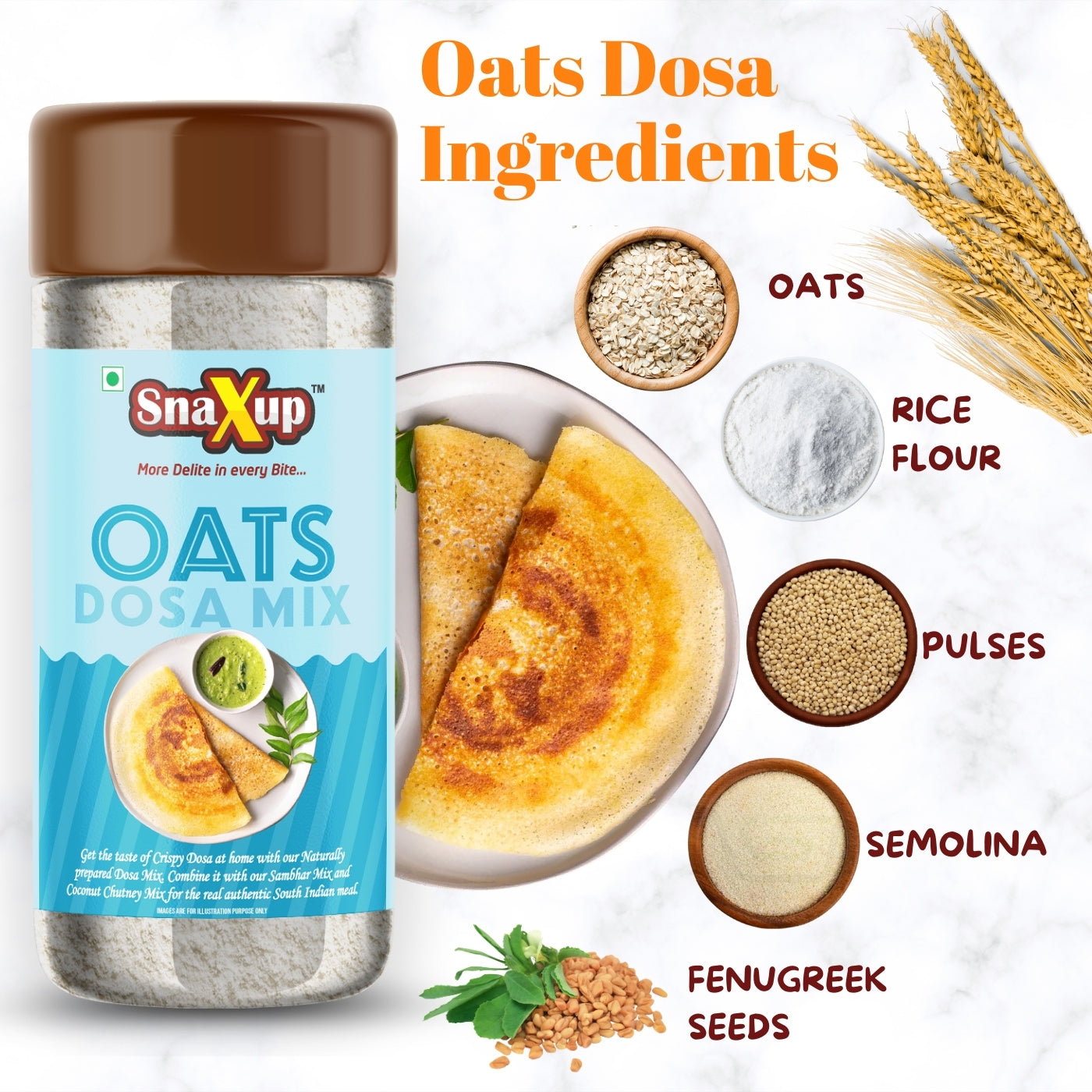 Oats Dosa Mix