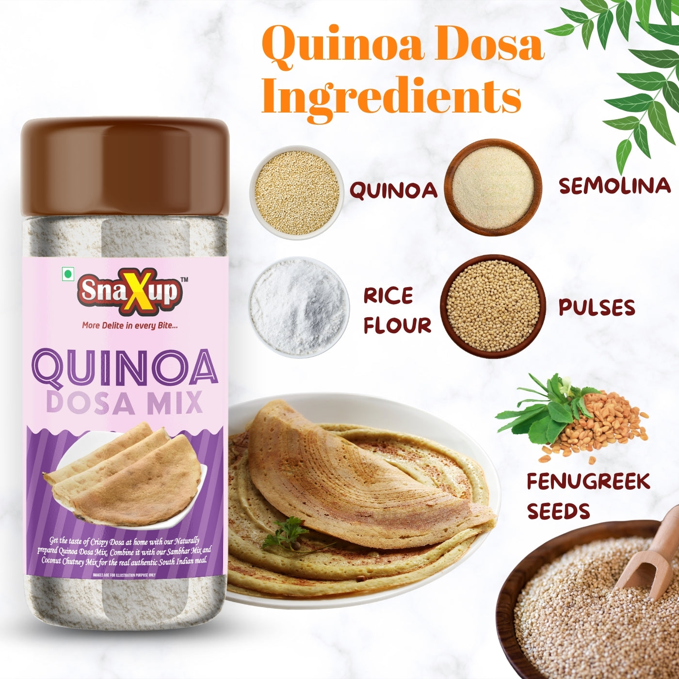 Quinoa Dosa Mix