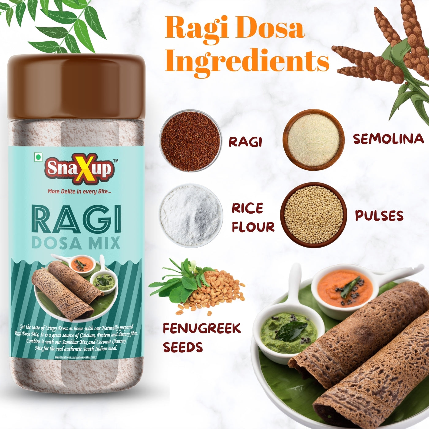 Ragi Dosa Mix