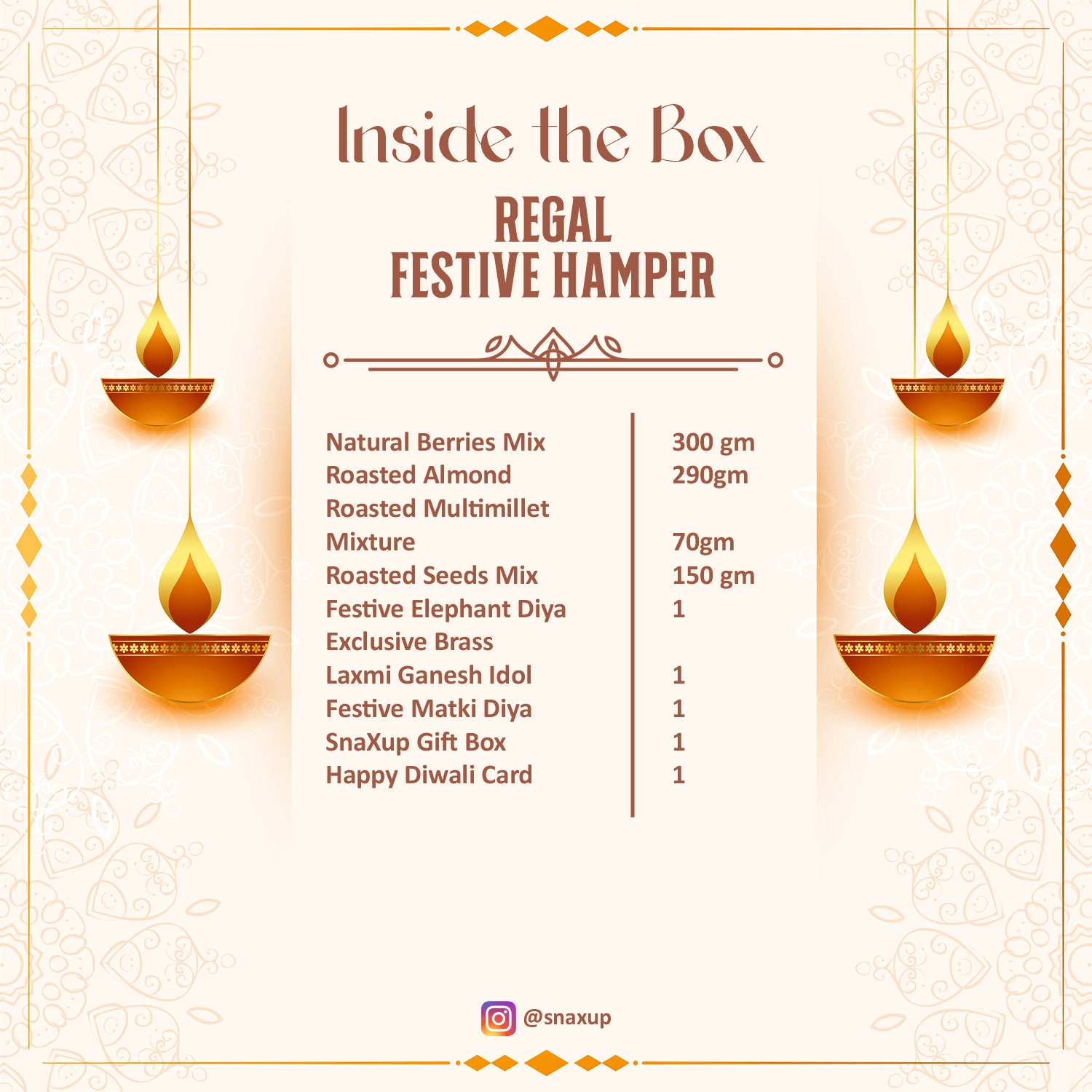 Regal Festive Diwali Gift Hamper Box