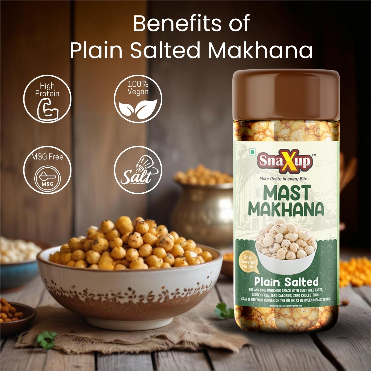 Mast Makhana Plain Salted