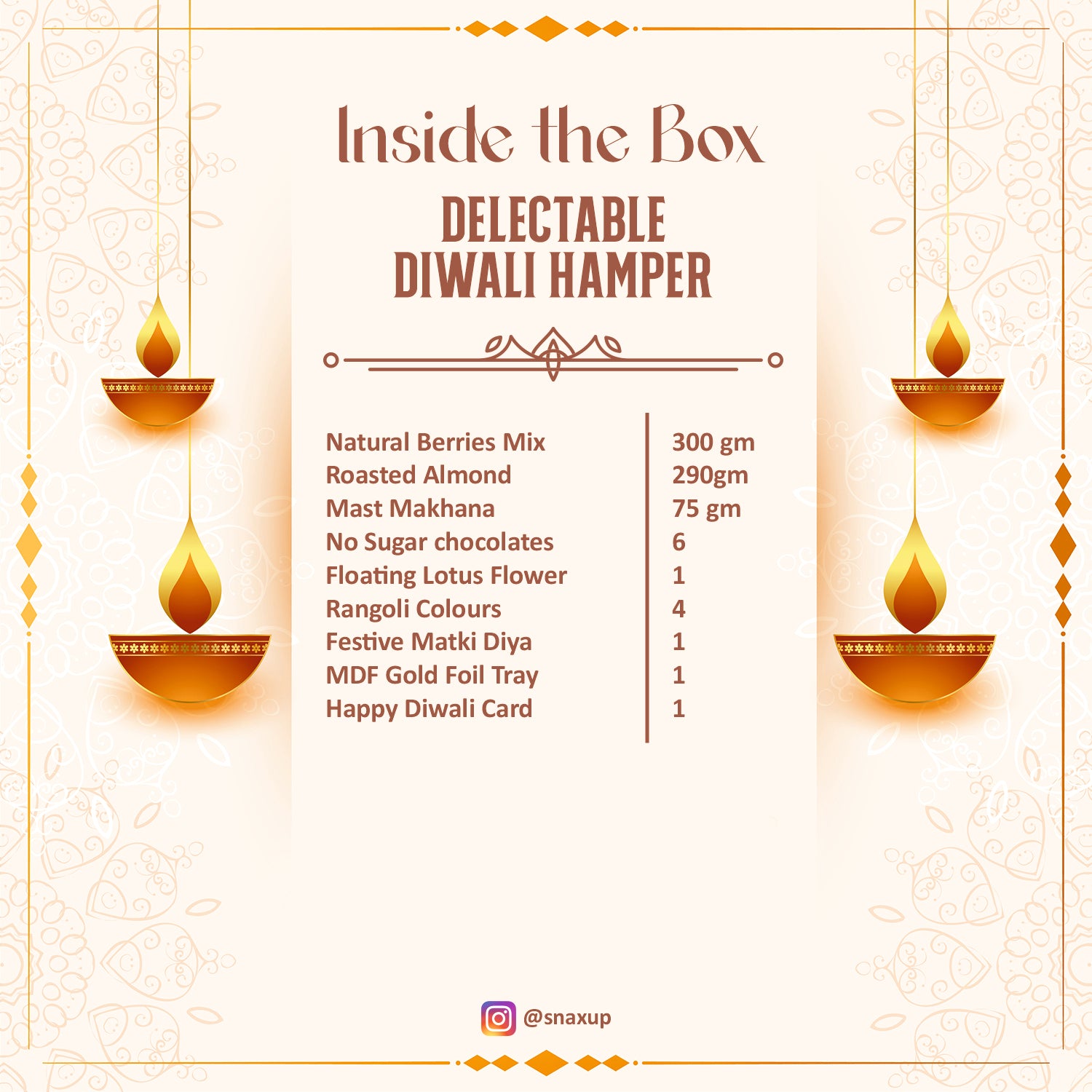 Delectable Diwali Hamper Box