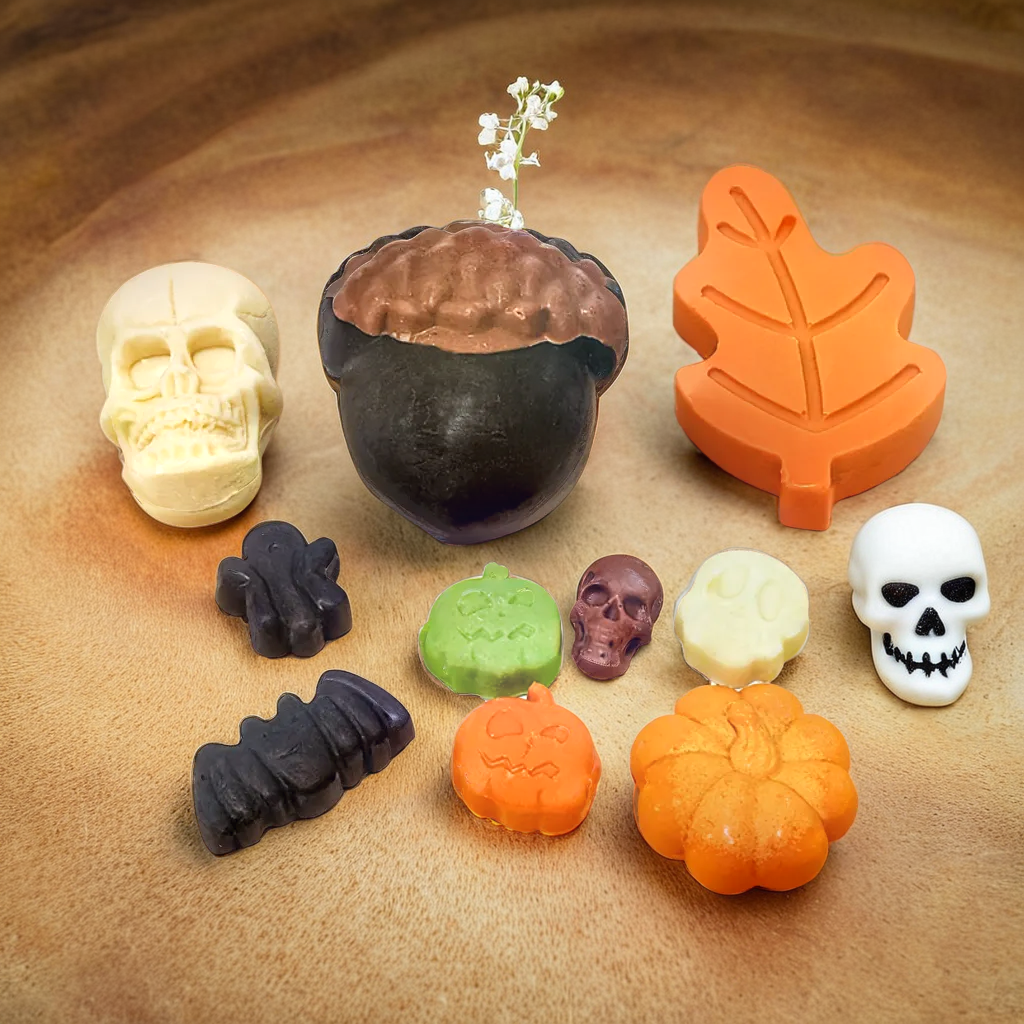 Halloween Chocolate With Milk Monster Faces 13 Pieces