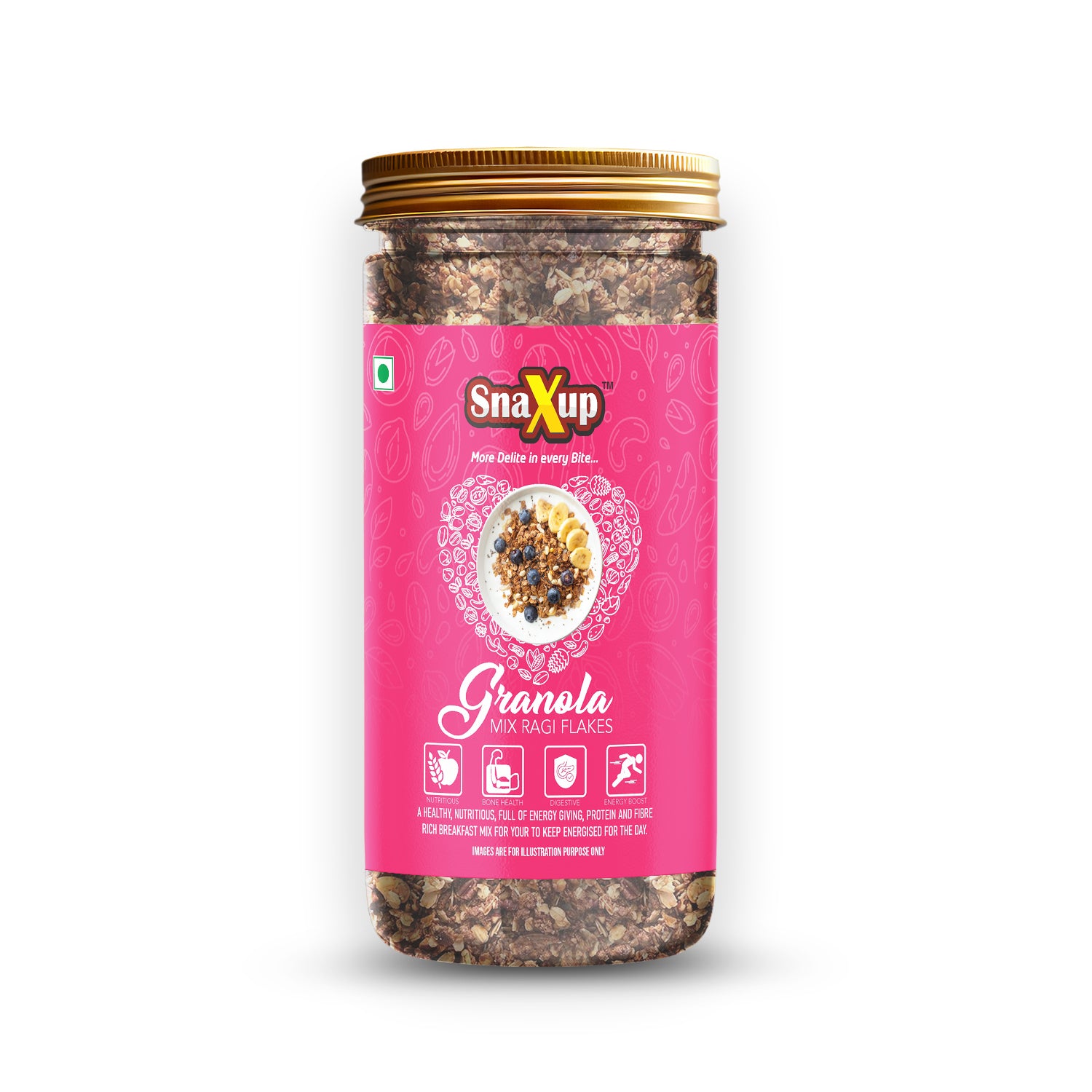 Granola With Ragi Flakes