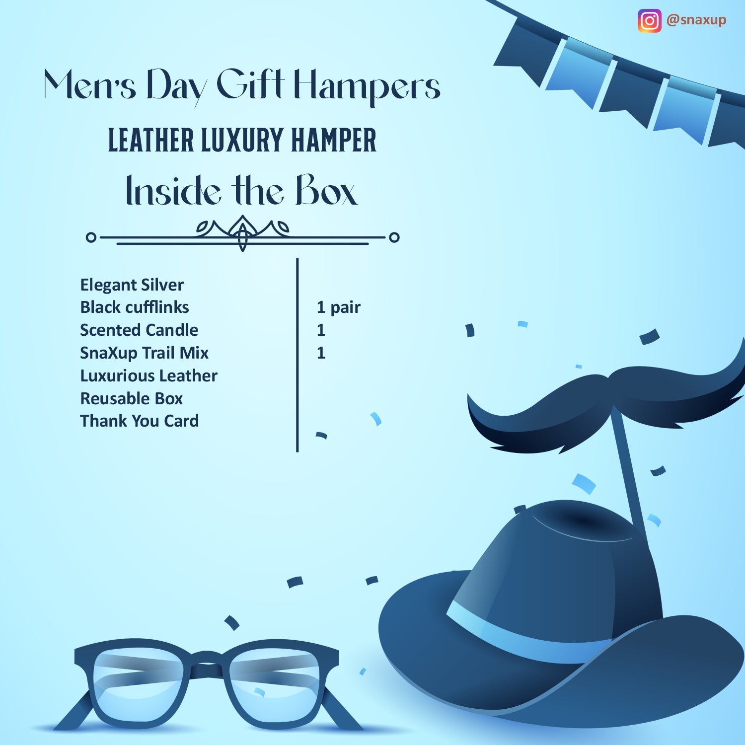 Leather Luxury Hamper