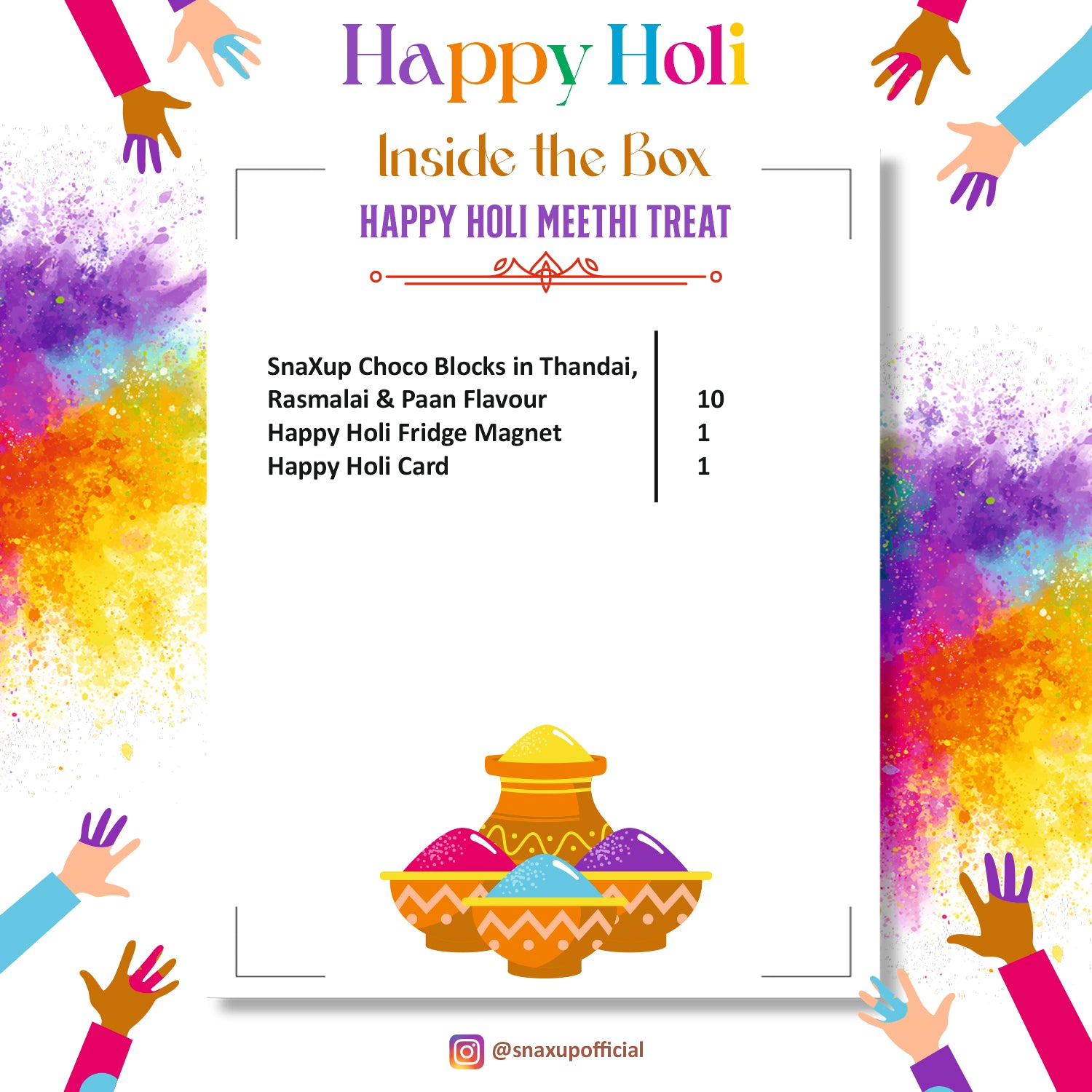 Happy Holi Meethi Treat