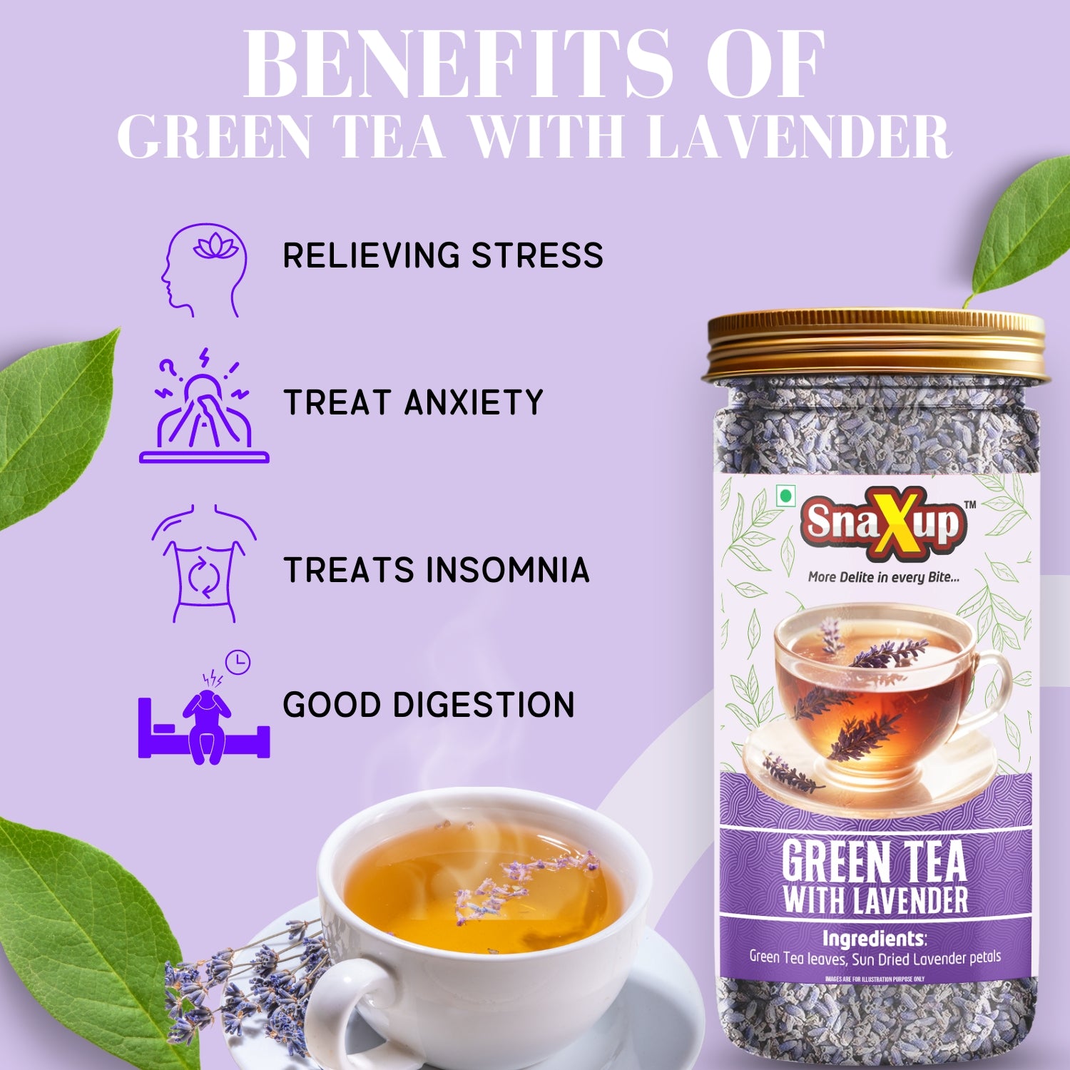 Green Tea With Lavender Tea