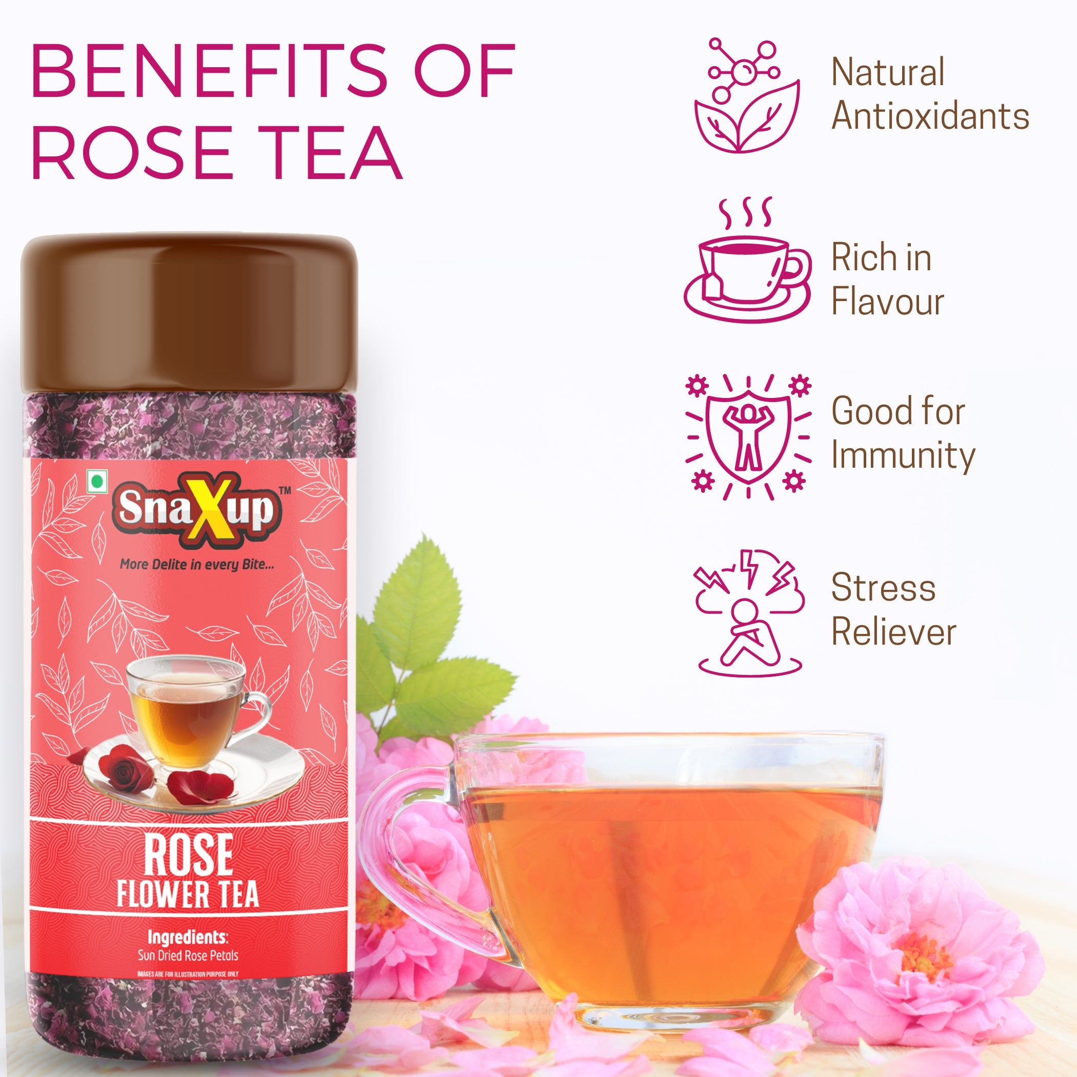 Rose Flower Tea