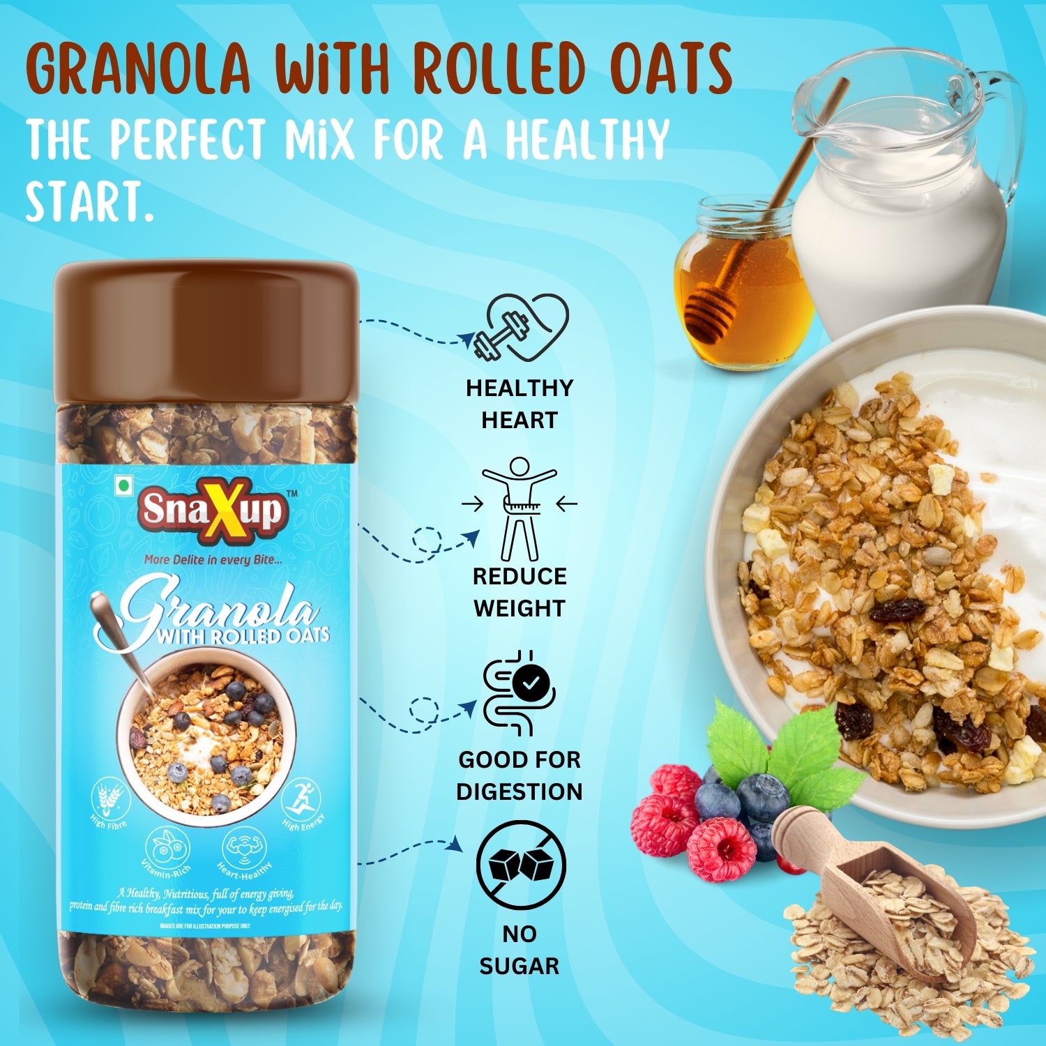 Granola Mix With Rolled Oats