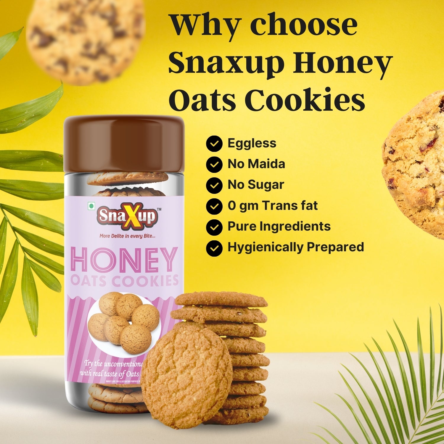 Honey & Oat Cookies