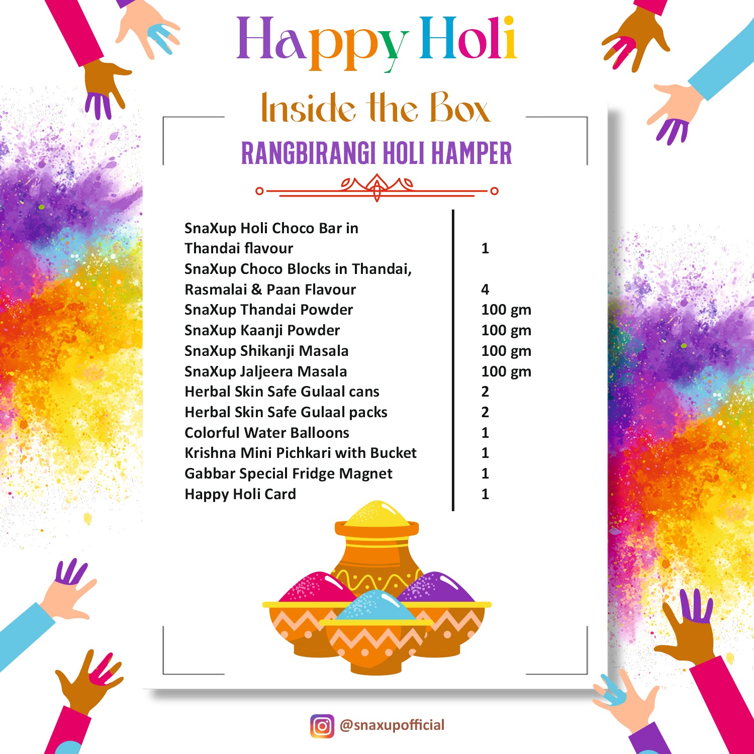 Rangbirangi Holi Hamper