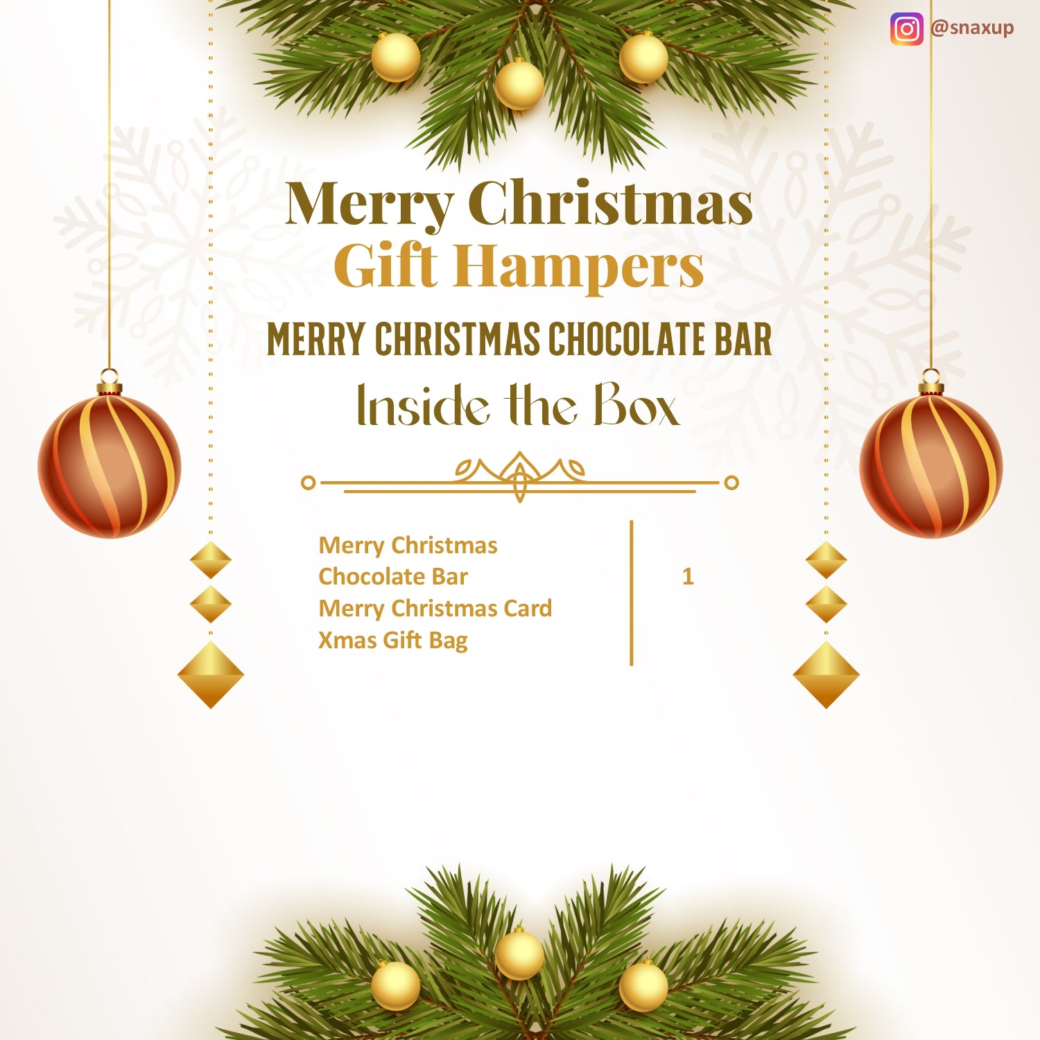 Merry Christmas Chocolate Bar