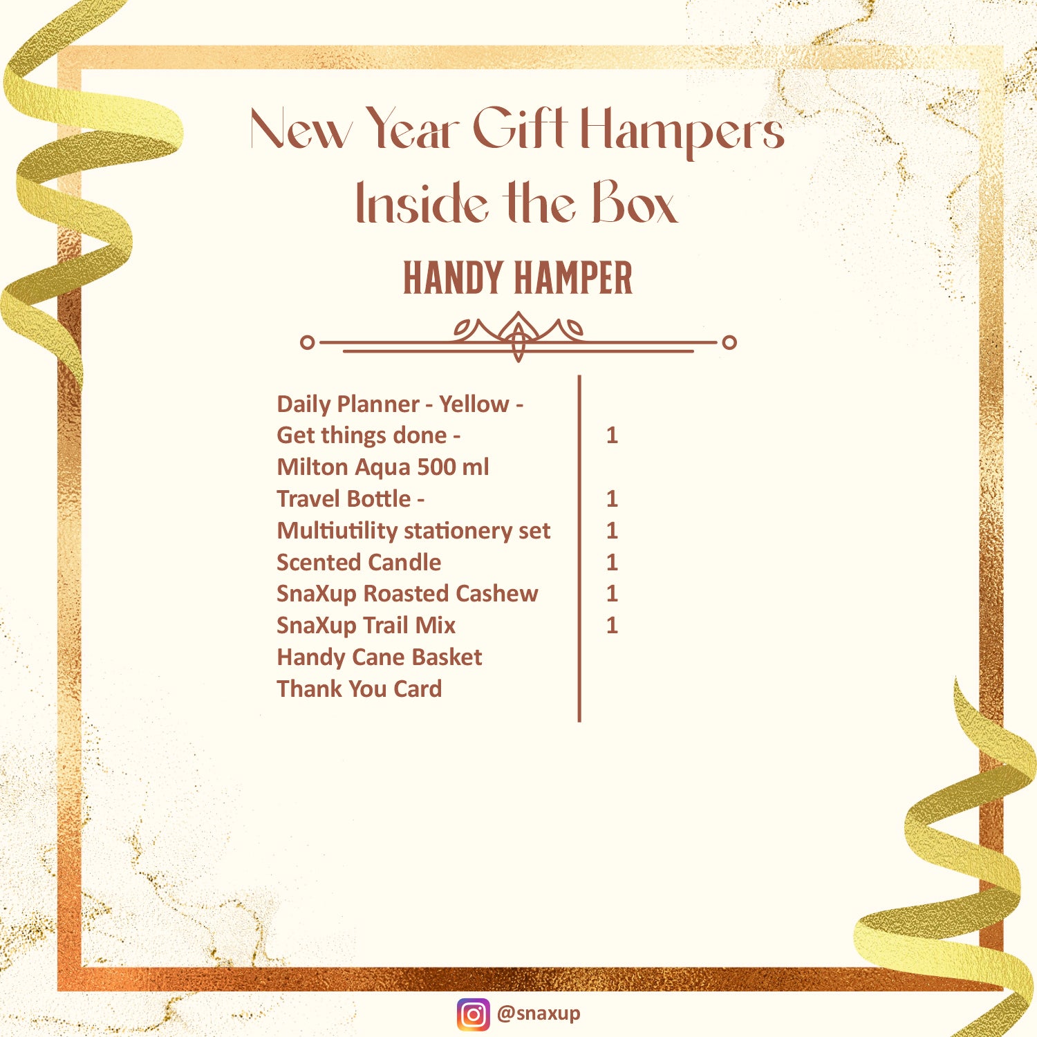 New Year Gift Handy Hamper