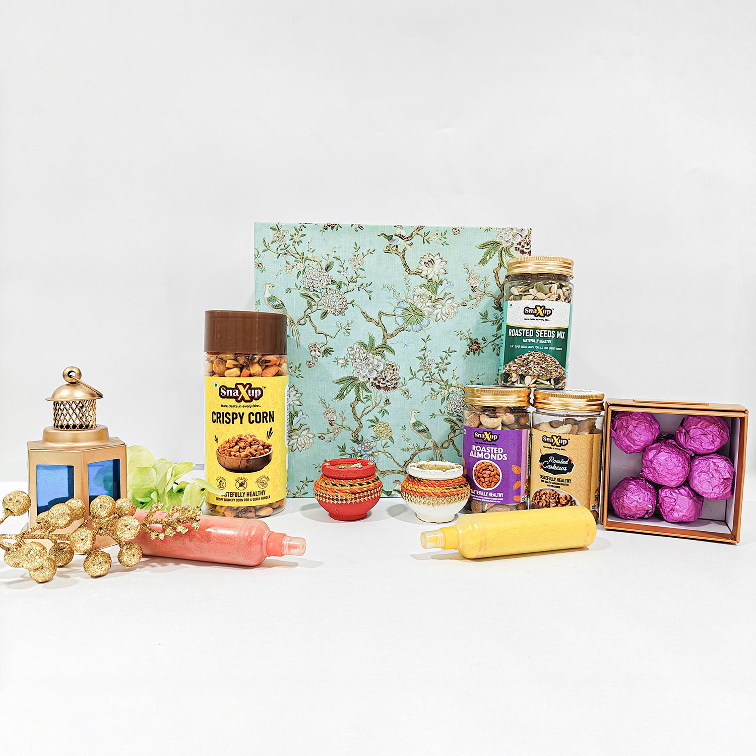 Roasted Treats & Chocos Diwali Gift Hamper Box