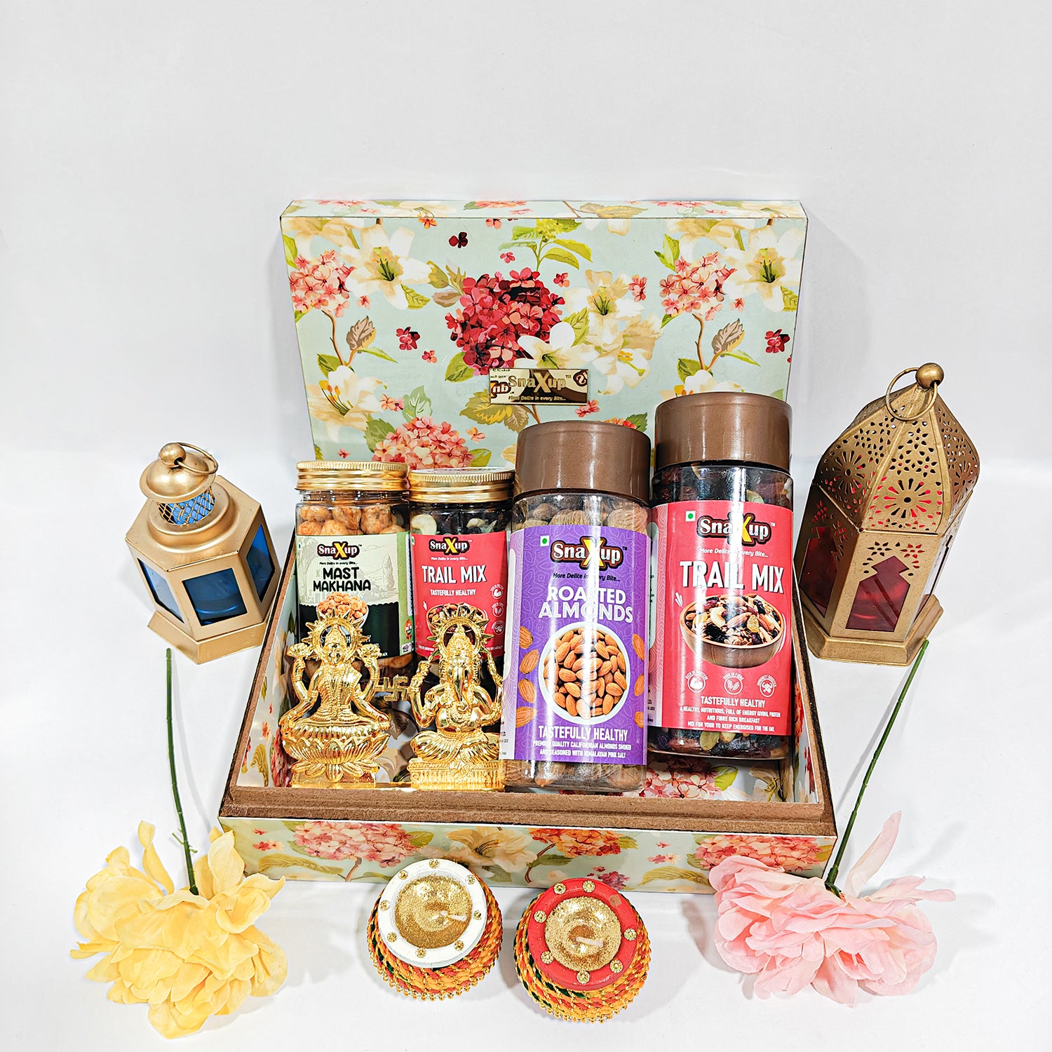 Flowery Fiesta Diwali Gift Hamper Box