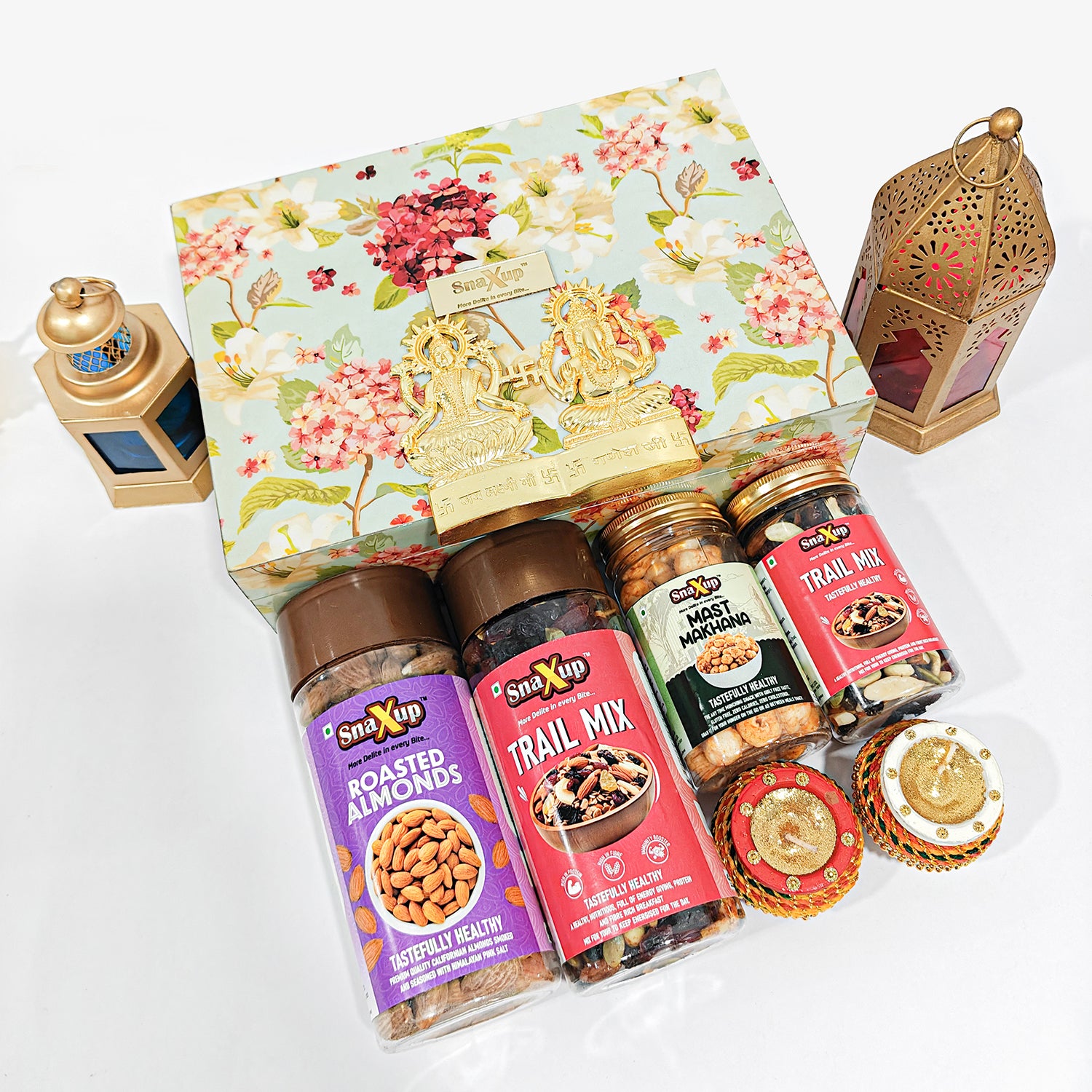 Flowery Fiesta Diwali Gift Hamper Box