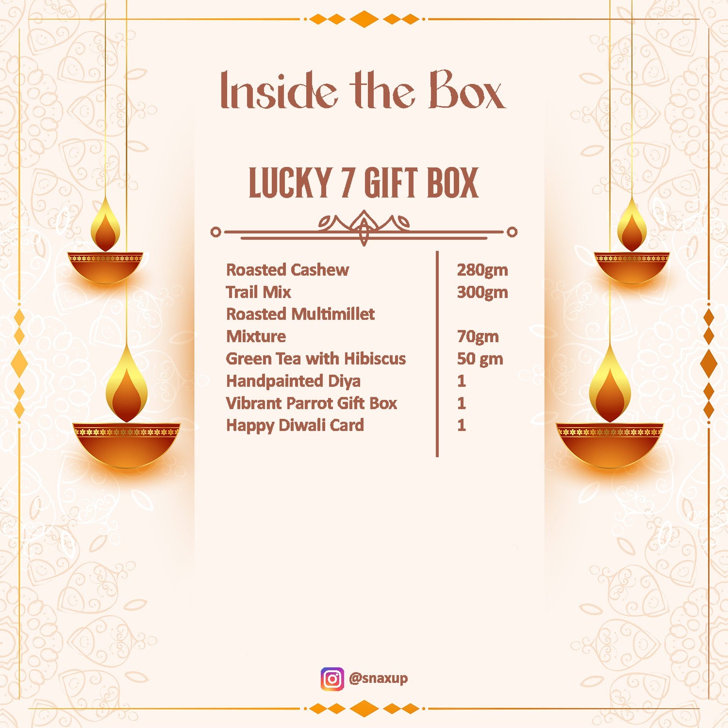 Lucky 7 Diwali Gift Hamper Box