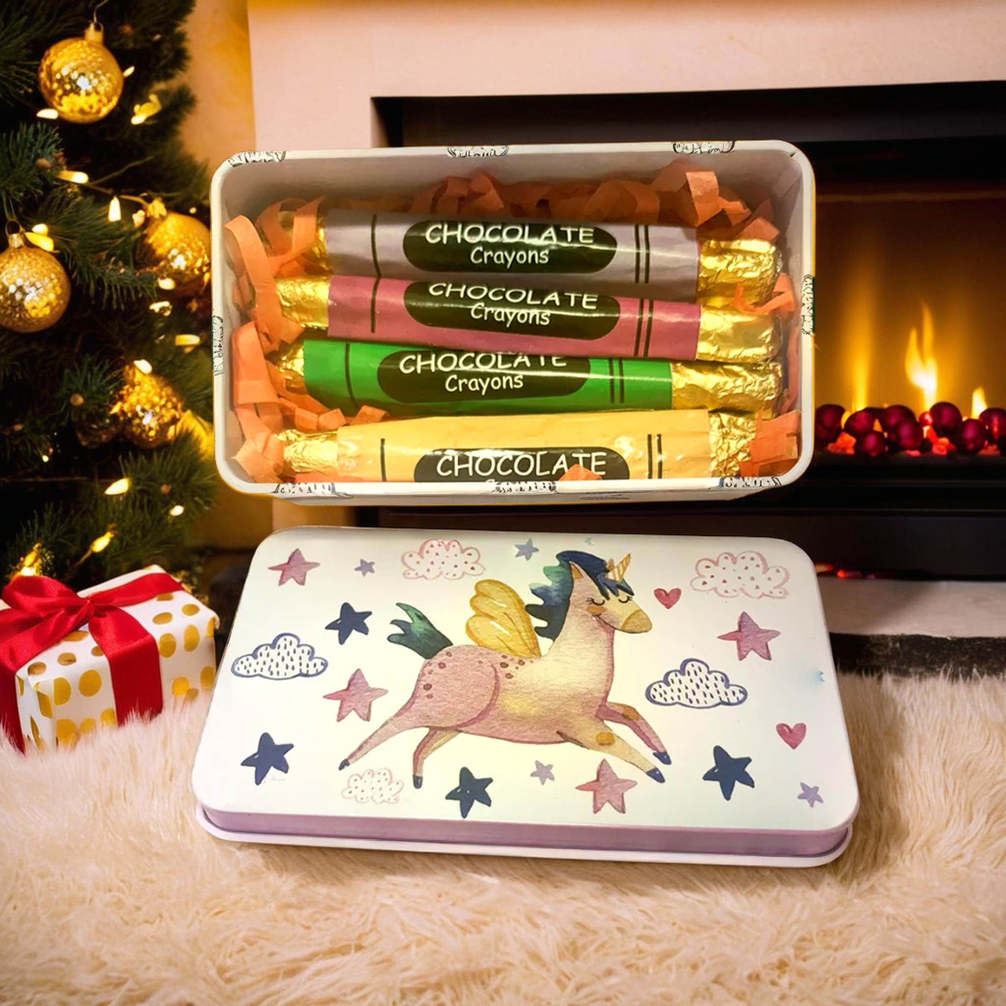 Crayon shaped Chocolates Box