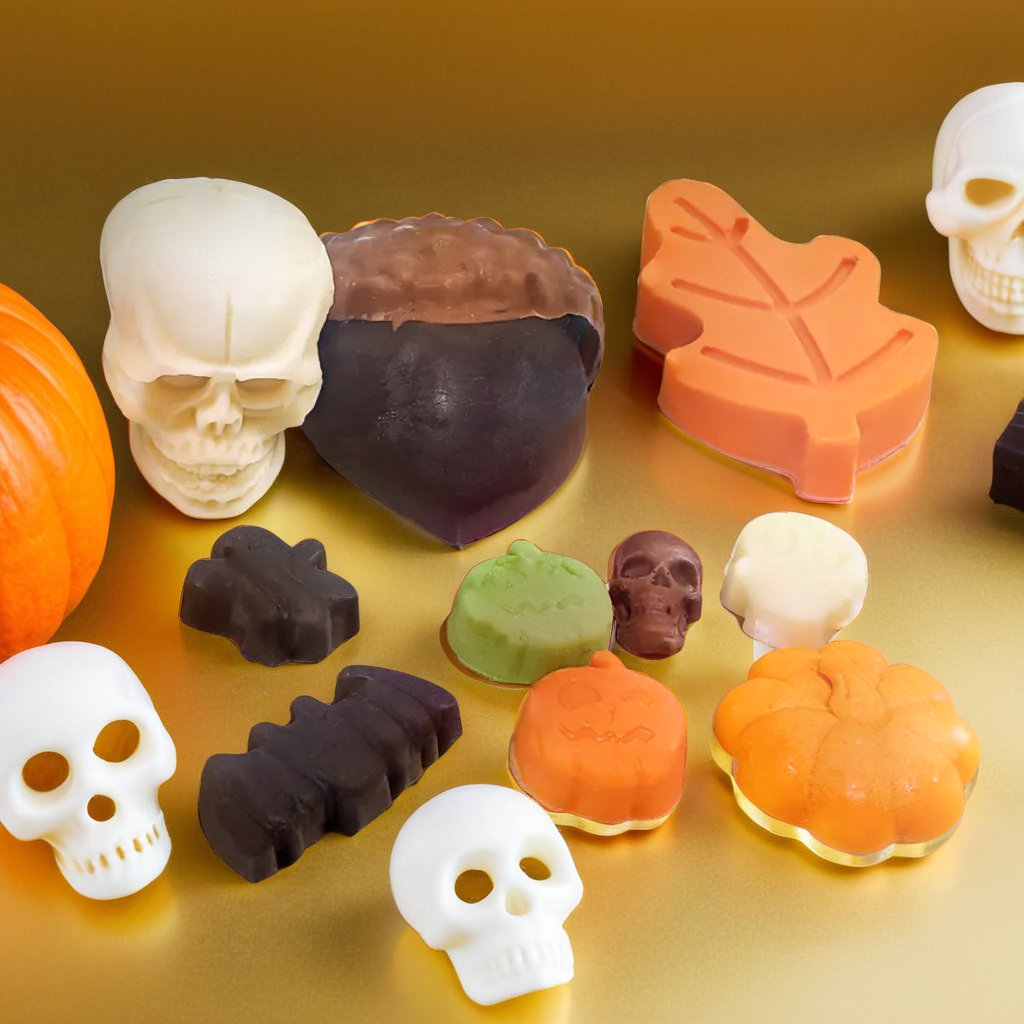 Halloween Chocolate With Milk Monster Faces 16 Pieces