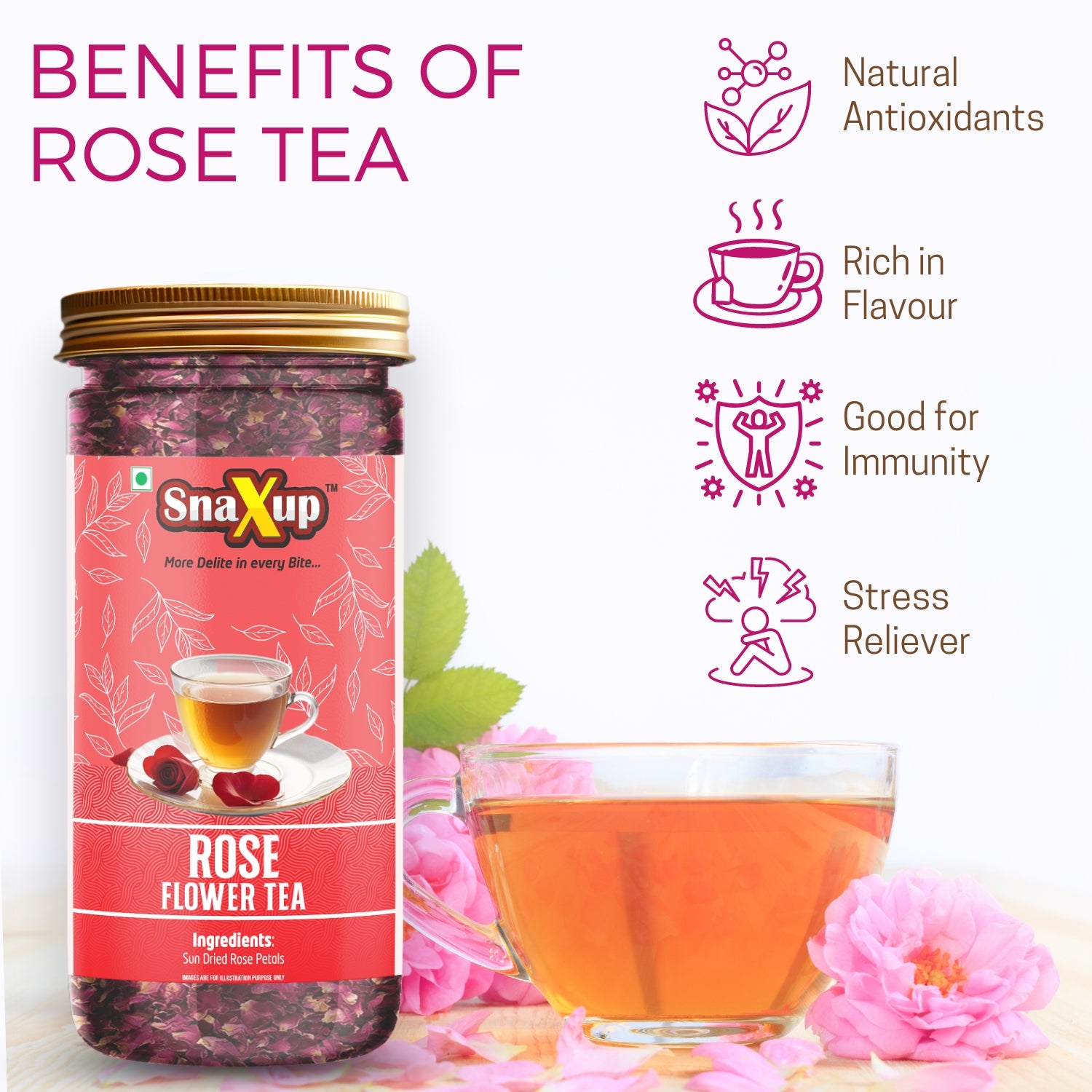 Rose Flower Tea